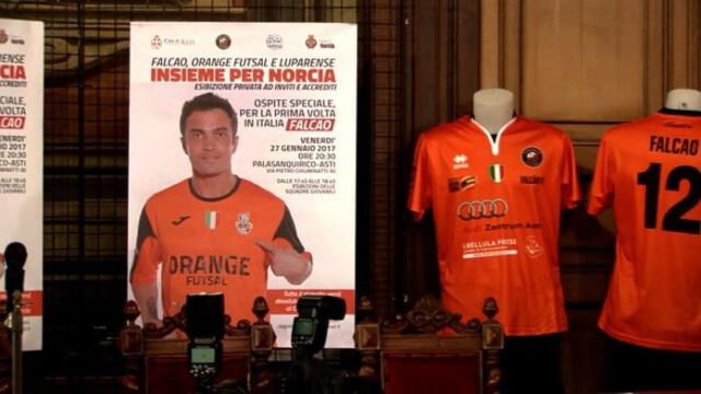 Incredibile ma vero, Falcao si esibirà ad Asti