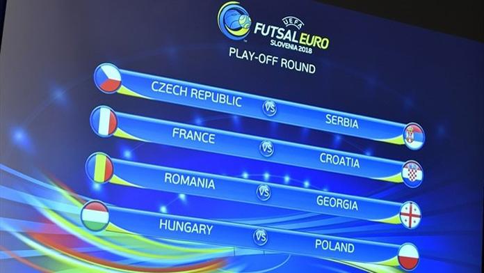 euro2018 futsal playoff sorteggio