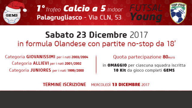 Ecco Futsal Young, l’ultima novità di casa Top Five