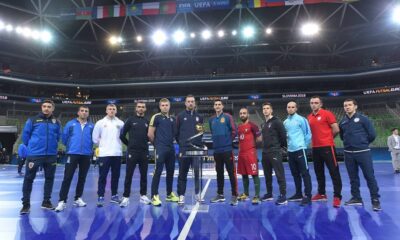 Futsal Euro 2018 capitani