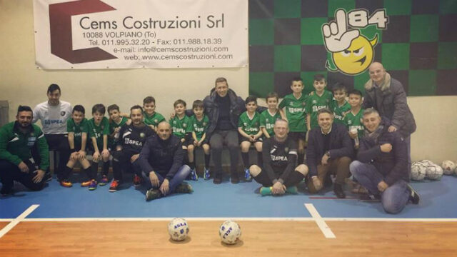 Benedetti e il Torino alla scoperta della L84 Futsal School