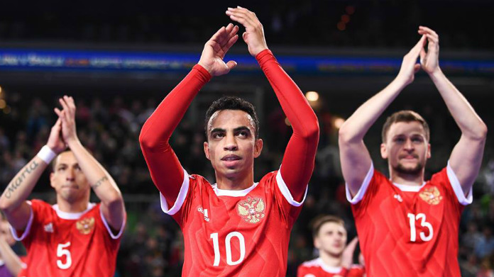 robinho russia futsal euro 2018