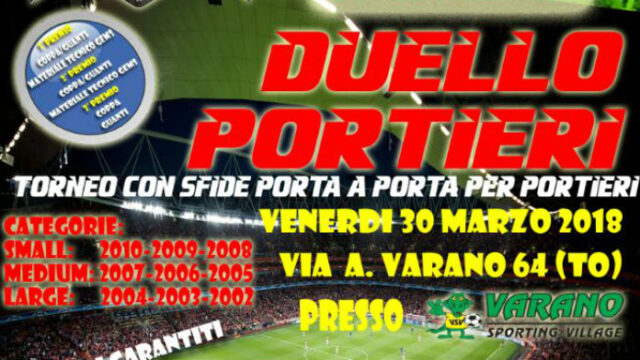 Duello Portieri, in arrivo un evento per veri numeri uno