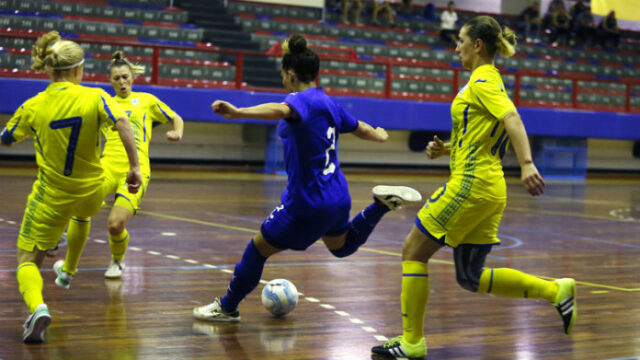 Nazionale Femminile Futsal, una sconfitta e una vittoria con l’Ucraina