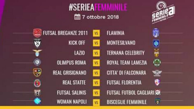 Serie A Femminile 2018-2019, il calendario completo