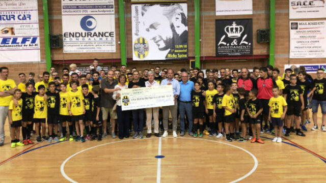 Primo memorial Micky Spina, una festa meravigliosa