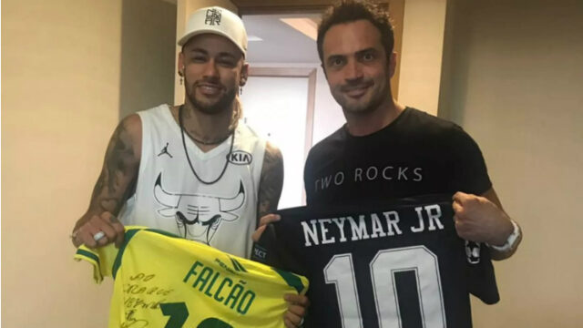 Falcao e Neymar, sfida spettacolo per beneficenza