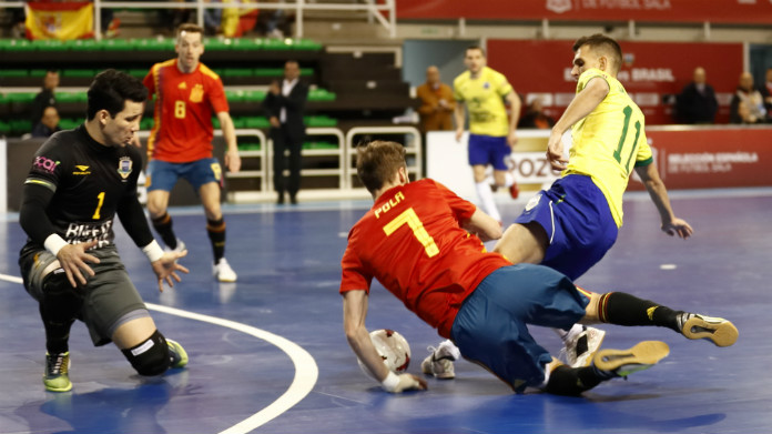 spagna brasile futsal