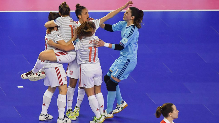 women's futsal euro spagna