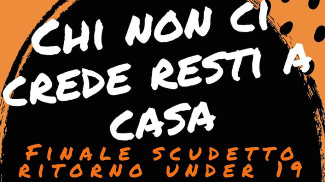 Finale Scudetto U19 nazionale, l’Orange cerca il miracolo