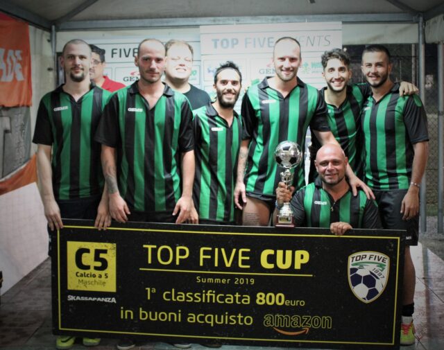 Calcetto Pino, c’è più gusto a vincere la Top Five Cup