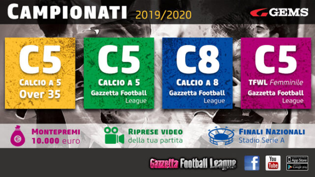 Campionati Top Five: una stagione con vista sulla Gazzetta Football League