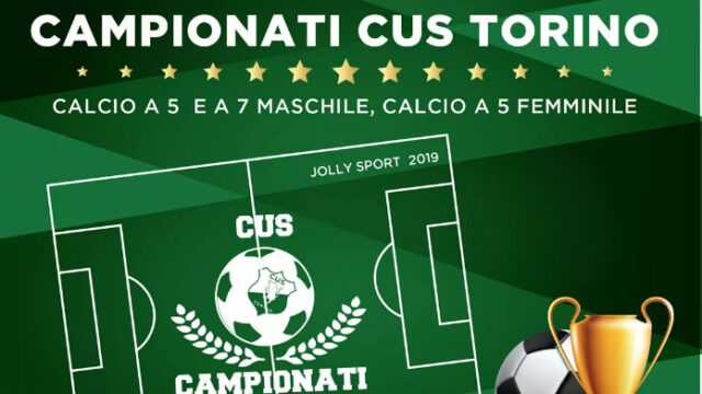 Campionati Cus Torino, tutte le informazioni per iscriversi