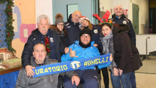 Don Bosco Agnelli, sorrisi e regali per i bambini del Regina Margherita