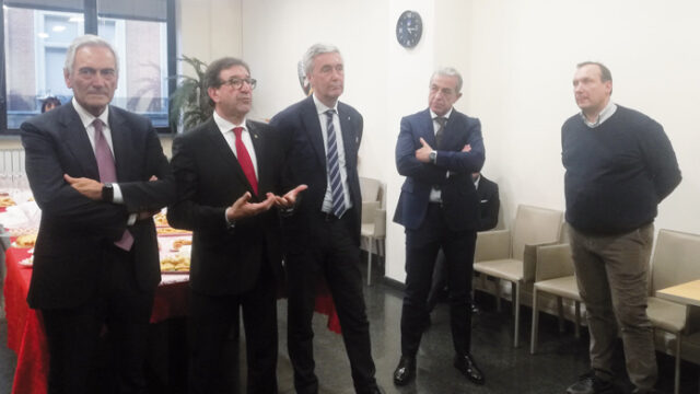 Anche Gravina e Sibilia all’inaugurazione della nuova sede del Comitato Regionale Piemonte e Valle d’Aosta