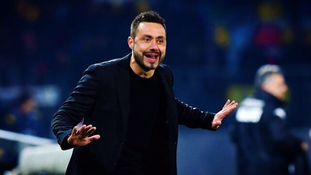 De Zerbi, elogio della suola: “Ti dà il controllo totale”