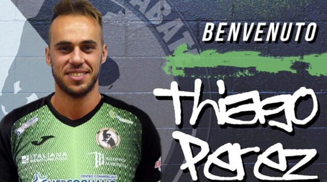 Thiago Perez è il nuovo portiere della Sandro Abate