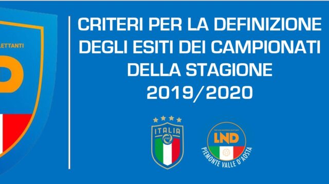 Campionati regionali, sabato le classifiche ufficiali