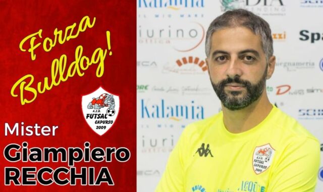 Recchia, conferma Capurso: “L’entusiasmo sarà sempre il medesimo”
