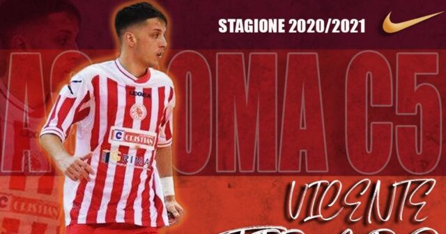 Tirapo, emozione Roma c5: “Un onore questo stemma sul petto”