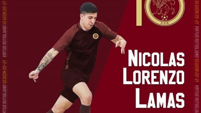 Virtus Rutigliano mercato no limits: arriva il puntero Lamas