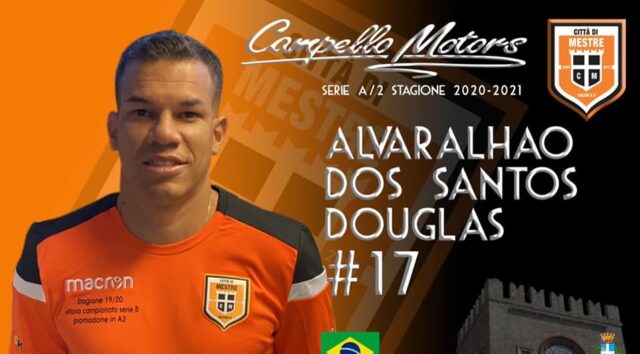 Douglas Alvaralhao, sorpresa Città di Mestre