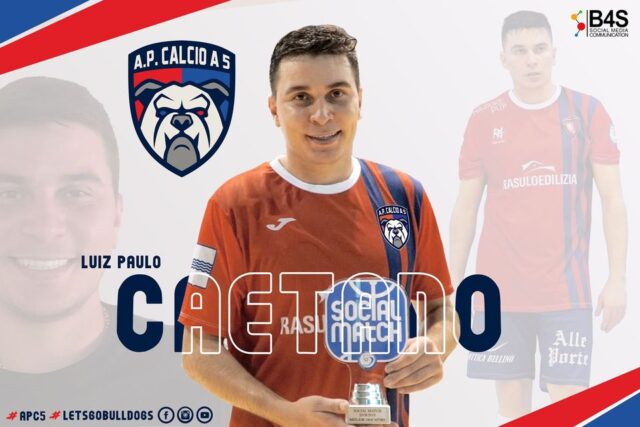 Caetano, colpo da Serie A per l’AP Calcio a 5