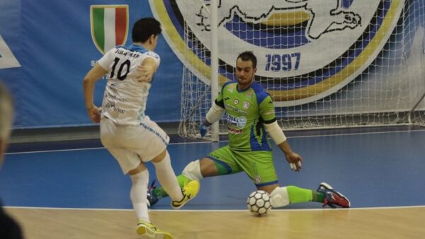 mammarella portiere di futsal
