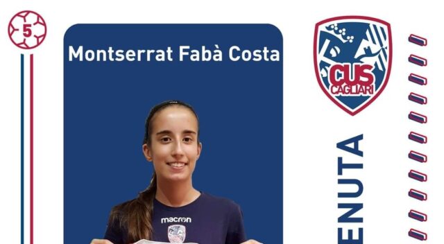 La catalana Fabà Costa per il CUS Cagliari