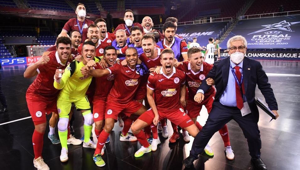 final four futsal champions league el pozo