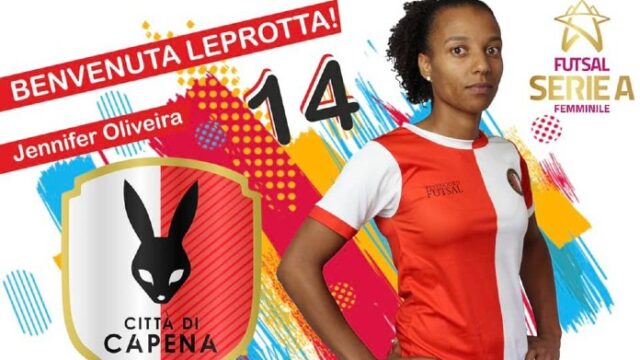 Capena, ecco perché la pantera orange Oliveira ha scelto la maglia numero 14