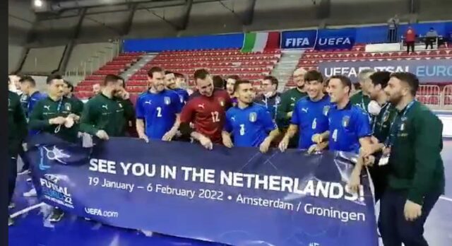 Futsal Euro 2022: Vieira stende il Belgio, Italia qualificata!