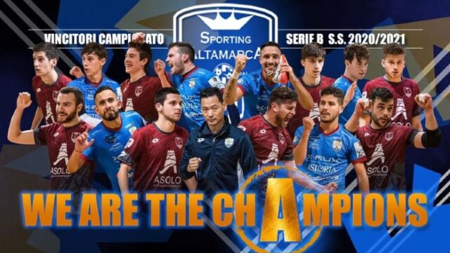 Scrivi Sporting Altamarca, dici serie A2: inizia la festa promozione