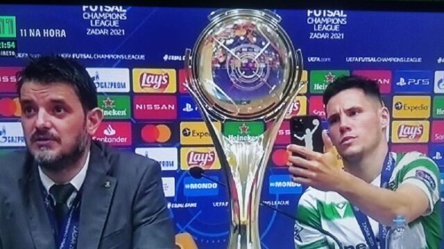 Uefa Futsal Champions League: il desiderio di Nuno Dias e Merlim dopo il trionfo