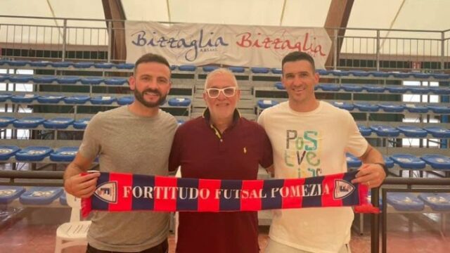 Fortitudo Pomezia dalle parole ai fatti: ufficiali Fornari e Batata Alves