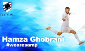 Ghobrani si presenta alla Sampdoria Futsal: «Un grande onore indossare questa maglia»