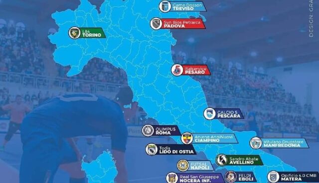Nel futsal il Nord ha abdicato: in serie A domina il Centro-Sud