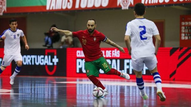 Prove in vista della FIFA Futsal World Cup 2021: Portogallo-Uzbekistan 1-3