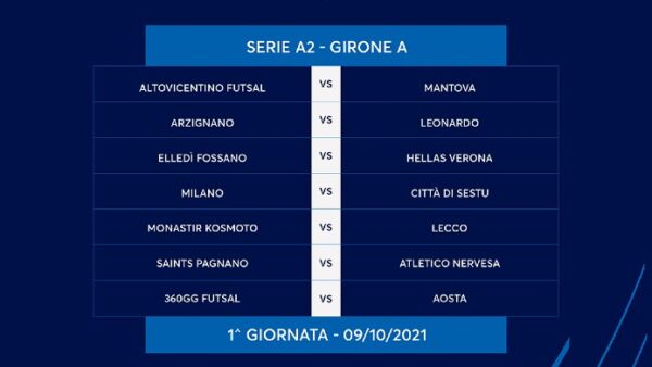 1 A2 Girone A