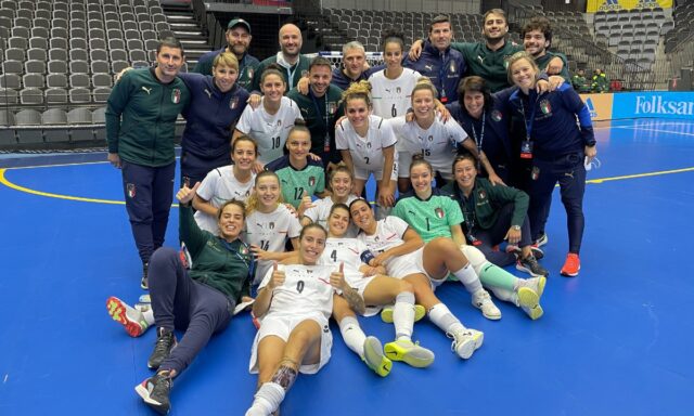 Women’s Futsal Euro, le Azzurre chiudono con un 12-1 alla Slovacchia