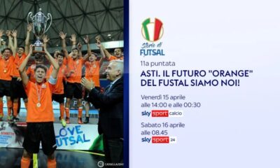 Locandina Sky Sport - Storie di Futsal - Orange Futsal