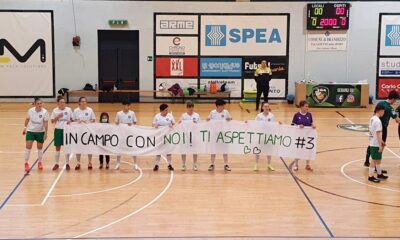 Striscione per Monica Di Savino, L84 Women