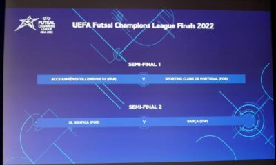 Il sorteggio di Uefa Futsal Champions