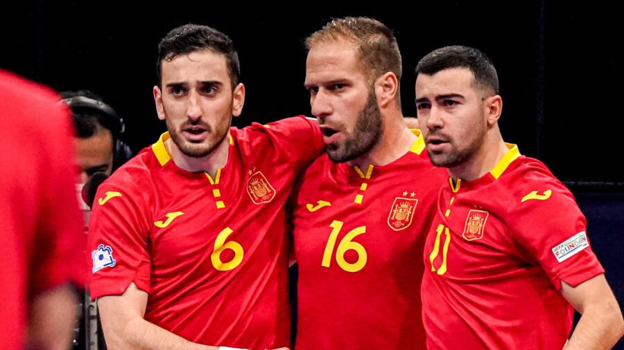 2022 02 06 spain v ukraine men s futsal euro 2022 third place play off
