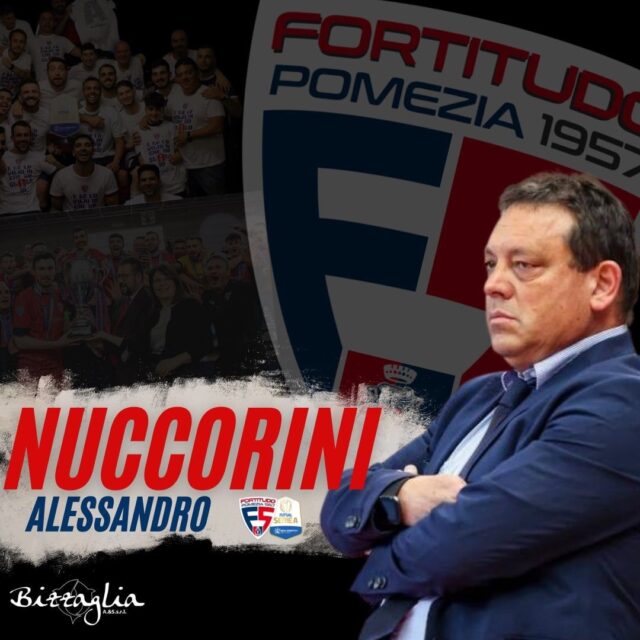 Fortitudo Pomezia: in sella ancora mister Alessandro Nuccorini