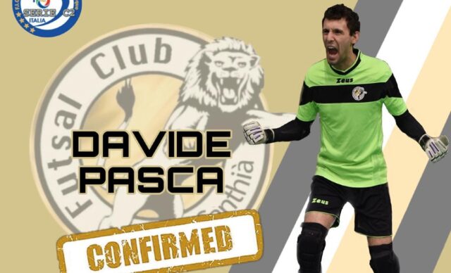 Serie C2, Futsal Santhià: confermato Davide Pasca tra i pali