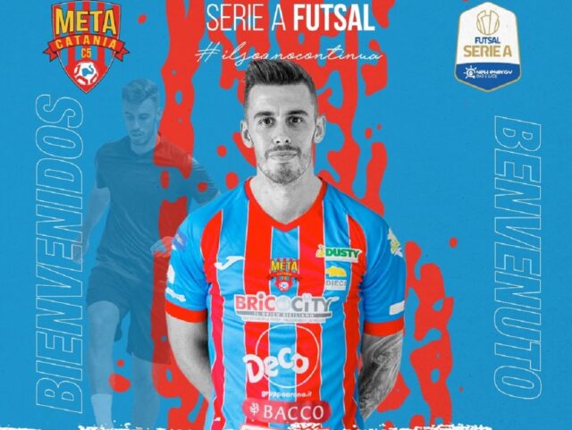 Futsalmercato, la Meta Catania pesca ancora in Spagna: ecco Alex Garcia