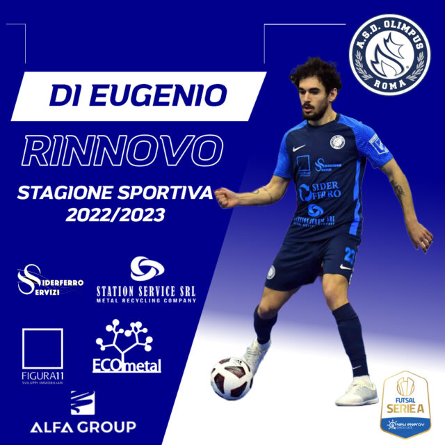 Alessio Di Eugenio dice sì all’Olimpus Roma