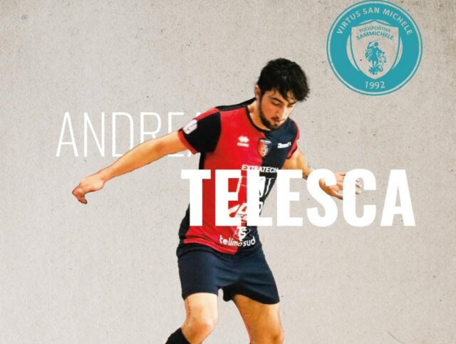 Altro blitz di futsalmercato del Sammichele: ingaggiato Andrea Telesca