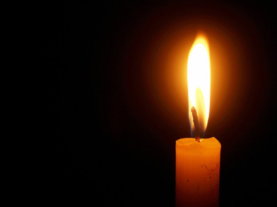 Candela lutto